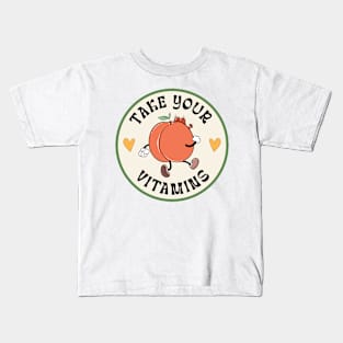 peach Kids T-Shirt